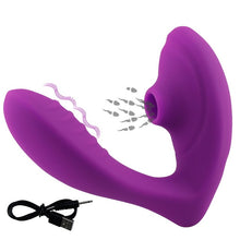 Load image into Gallery viewer, Vagina Sucking Vibrator 10 Speeds Vibrating Sucker Oral Sex Suction Clitoris Stimulator Erotic Sex Toy for Women Sexual Wellness

