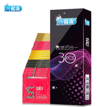 Load image into Gallery viewer, Mingliu 30pcs 5 Types Ultra Thin Condoms Sexy Latex Dots Pleasure Natural Rubber Condones Male Contraception Penis Sleeve
